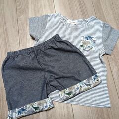 ベビー服(セットアップ、サイズ７０〜８０)の画像