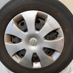 ワゴンR mh23s鉄チンホイール4本の画像