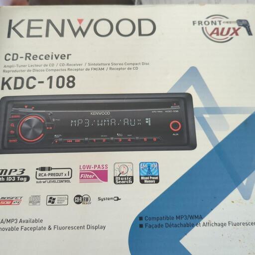【新品】KENWOOD CDプレーヤー KDC-108