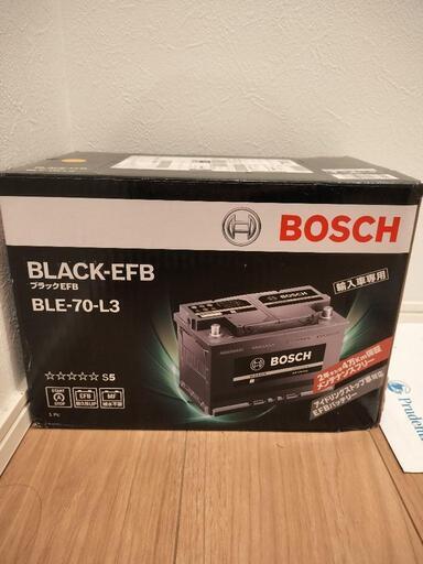 BOSCH (ボッシュ) 国産車・輸入車バッテリー BLACK-EFB BLE-70-L3 LN3