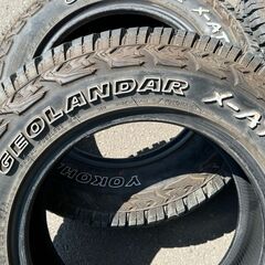 値下げ！　YOKOHAMAヨコハマ　GEORANDARX-AT　ジオランダー　195R16C104/102Q6PR　4本セット　21年製　８～9分山の画像