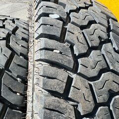 値下げ！　YOKOHAMAヨコハマ　GEORANDARX-AT　ジオランダー　195R16C104/102Q6PR　4本セット　21年製　８～9分山の画像