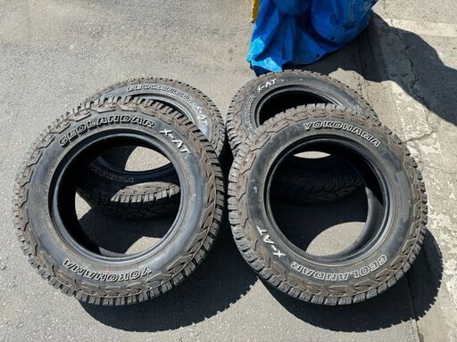 値下げ！　YOKOHAMAヨコハマ　GEORANDARX-AT　ジオランダー　195R16C104/102Q6PR　4本セット　21年製　８～9分山