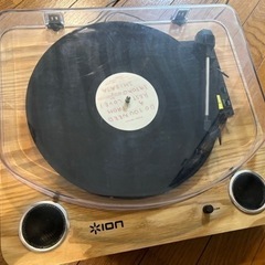 【レコードプレイヤー】ion レコードプレイヤーの画像