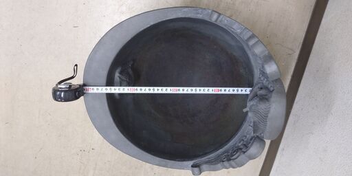 三州鬼の水鉢　（幅約39㎝） No.145