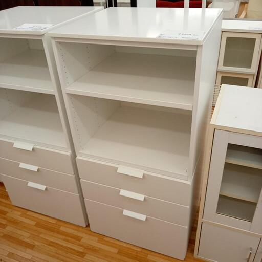 ★ジモティ割あり★ IKEA　収納棚　ホワイト　クリーニング済　YJ2514