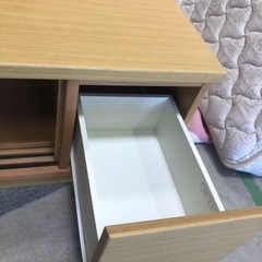 天)ニトリ　ローボード（アカツキ　ナチュラル）　テレビ台の画像