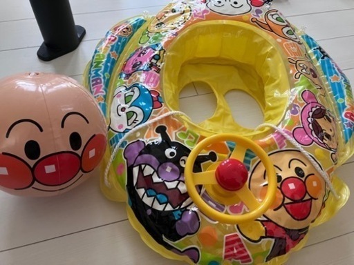 アンパンマン　浮輪　ビーチボール　ビニールボール