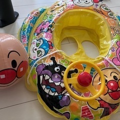 アンパンマン　浮輪　ビーチボール　ビニールボール　