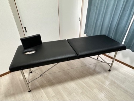マッサージベッド 有孔 高さ調整不可