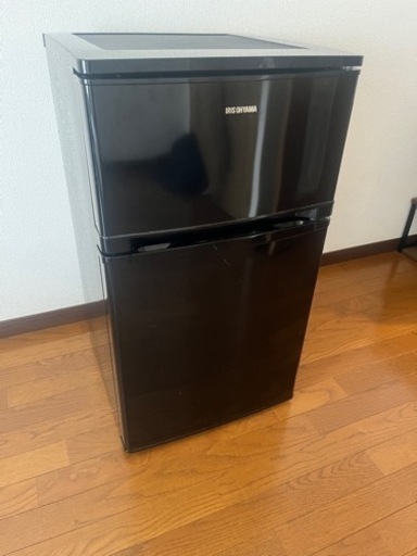 冷蔵庫2019年製アイリスオーヤマNRSD-8A-B 　　　