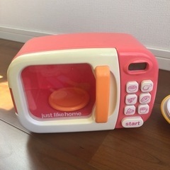 ままごと　電子レンジ　ベビーカーの画像