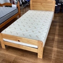 シングルベッド【町田市再生家具】　240357