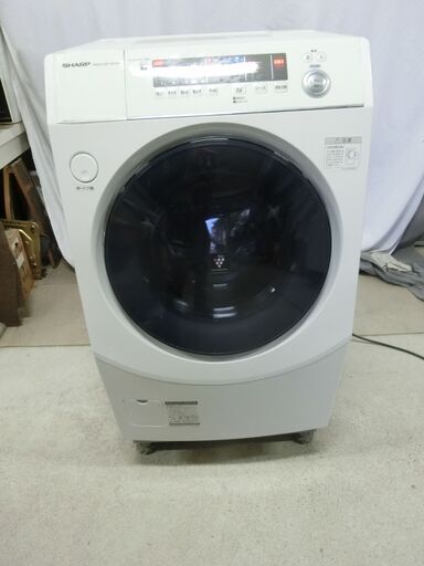 SHARP ドラム式洗濯機 ES-H10E-WR 2020年製　標準洗濯容量10.0kg