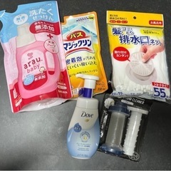 ※お話し中※つめかえ用 花王 arau baby詰替 DOVE洗顔料 泡 排水溝ネット トイレスタンプ子供用品 マタニティ用品の画像