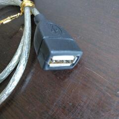 USB 延長ケーブル　タイプA オス－メスの画像