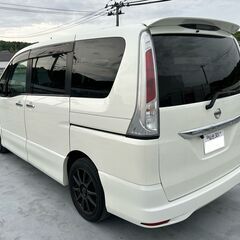仙台☆H24セレナ4WDハイウェイスターVエアロセレクション車検取り立て☆アイドリングストップ！の画像