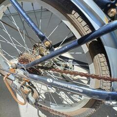 自転車　折り畳み の画像