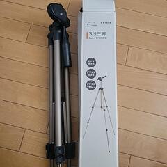 3段三脚　カメラ　ビデオ