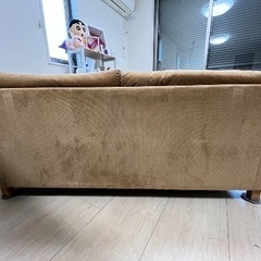 お値下げしました！東海市のMOLISで購入　2人掛けソファの画像