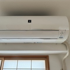 室外機も込 シャープ 10畳用 お掃除　エアコン クーラー 20...