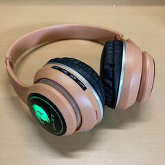 BT ゲーミング ネオン ヘッドホン GH-XT400（ゴールド）