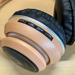 BT ゲーミング ネオン ヘッドホン GH-XT400（ゴールド）の画像