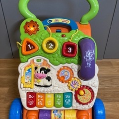 値下げしました！vtech 手押し車　知育玩具　音の鳴るおもちゃ