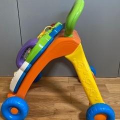 値下げしました！vtech 手押し車　知育玩具　音の鳴るおもちゃの画像
