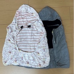 抱っこ紐　カバー　ケープ　夏冬セット