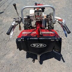 鹿児島発　ヤンマー　セル始動　8.5馬力ディーゼル耕運機YA85　バッテリー新品交換済みの画像