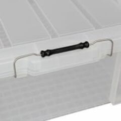 アイリスオーヤマ バックル コンテナ 22L BL-22 クリア　（在庫1個）の画像