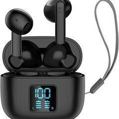 イヤホン Bluetooth ワイヤレスイヤホン イヤホン LEDディスプレイ残量表示 Bluetooth5.3+EDR搭載 イヤホン単体6時間再生 自動ペアリング 瞬間接続 タッチ操作 ルートゥース イヤホン 左右分離型 小型/軽量 iPhone/Android適 良いフィット感 通勤WEB会議/テレワーク/通　まとめ買い歓迎　卸ます　アマゾン引き上げ商品　倒産品　ネット商材　卸ます　転売　アマゾン引き上げ商品　卸し　問屋　倒産品　転売OK　ネット商材　アマゾン　商品　景品　コンペの画像