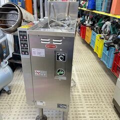 【引取限定】日本洗浄機 電気ゆで麺機 UML371E 三相200V 自動調理器 2017年製/8Jの画像
