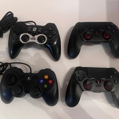 【4個SET】PS4 P-QZT4,logicool F310,...