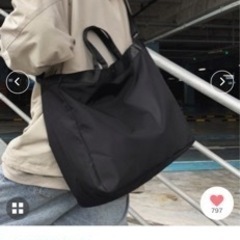 【MAISON CLUB】ユニセックス2WAYショルダーバッグの画像