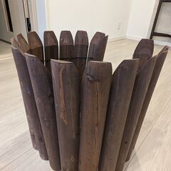 丸太のオーナメントの画像