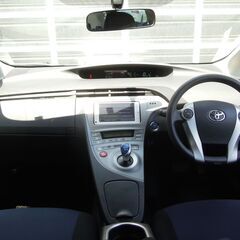 25年 プリウス S後期/HID/純正ナビ/TV/バックカメラ/ETC/プッシュスタート/スマートキー/74,530㎞の画像