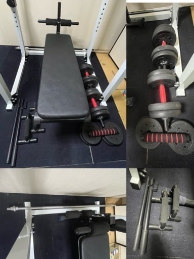 お話中！パワーラック、その他筋トレ道具