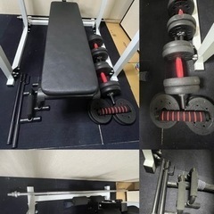 お話中！パワーラック、その他筋トレ道具の画像