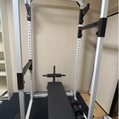 お話中！パワーラック、その他筋トレ道具