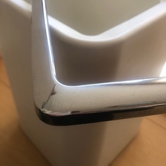 メッキ調ナンバープレートフレームの画像