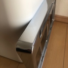 メッキ調ナンバープレートフレームの画像