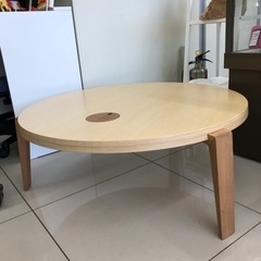 ローテーブル、日進木工、飛騨家具