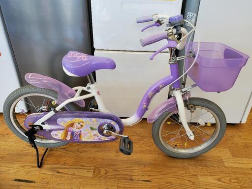 B353 子供自転車☆ides☆ラプンツェル☆16インチ☆変速無し