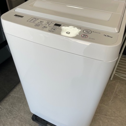 2023年　ヤマダ　洗濯機　4.5kg 取説付き　②