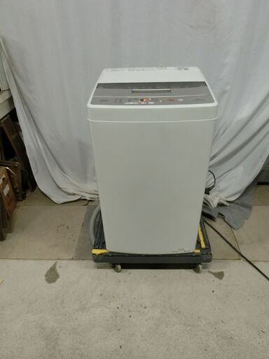 AQUA 縦型洗濯機 AQW-S4M(W) 2022年製　3D Active Wash/4.5kg/槽洗浄/風乾燥