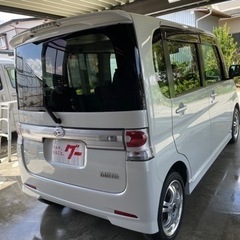 ご成約頂きました！タントカスタムRSターボ 4WD！電動スライド15インチアルミ青森岩手秋田の画像