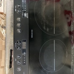 【6月中】2021年製IH2口コンロ