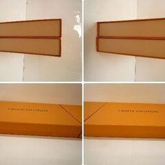 ☆LOUIS VUITTON　ルイヴィトン　空箱　ブランド箱　ケース　入れ物　収納箱　BOX　ボックス　２箱の画像